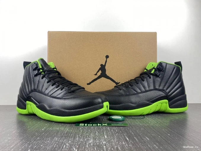12 DOF FLIGHT Jordan BLACK GREEN 0523